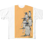 Shiho工房のペンギン軍団 All-Over Print T-Shirt