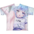 こさめの雨宿りのずっとあなたのそばに！こさめちゃん！ フルグラフィックTシャツ