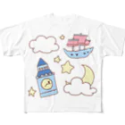 みゃい🧸🐾のピーターパン風 フルグラフィックTシャツ