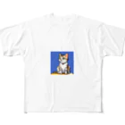 koba777のドット絵アメリカンショートヘア All-Over Print T-Shirt