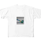 No Fishing No Life のガラスパイプ All-Over Print T-Shirt