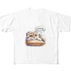 amakanaのまる耳ねこのほっこり時間 All-Over Print T-Shirt