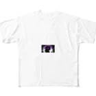 Hilariの煙の少女 All-Over Print T-Shirt