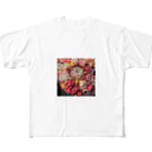 Echeveria_Masterの華やかなエケベリア All-Over Print T-Shirt