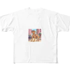 candokysの街ゆくDOG All-Over Print T-Shirt