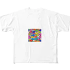 D-JOYのcolorful "sakana" フルグラフィックTシャツ