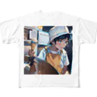 MATORAMIの男の子 フルグラフィックTシャツ