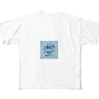 Blue: ユニークな雑貨の宝庫の青のアート All-Over Print T-Shirt