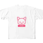 petitringo -プチリンゴ-の子猫のなぁご フルグラフィックTシャツ