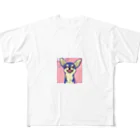 kuchibueyaのチワワ　 All-Over Print T-Shirt