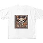 REDダンディーのイッヌアート All-Over Print T-Shirt