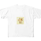 lanlanlan3の小猫 フルグラフィックTシャツ