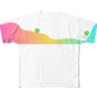 zaBu LyramのRoll Ball フルグラフィックTシャツ