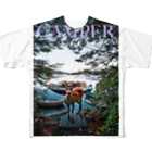 outdoor lifeのcamper  フルグラフィックTシャツ