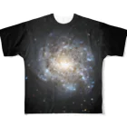 metao dzn【メタヲデザイン】の宇宙TEE003（神聖幾何学） フルグラフィックTシャツ