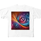 niko&PANDA shopのリーマン予想のイラスト All-Over Print T-Shirt