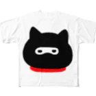 coki(コキ)の忍者ねこ フルグラフィックTシャツ