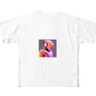 茉莉花の近未来の戦闘員ロボット All-Over Print T-Shirt