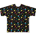 🌈スーパーラッキィ🌈のポップサイケデリカ All-Over Print T-Shirt