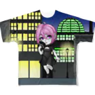 Gothestのベビーバット貞子(プレミアム) / Baby Bat Sadako (Premium) フルグラフィックTシャツ