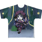 Gothestのフェアリーゴス(プレミアム) / Faerygoth (Premium) フルグラフィックTシャツ
