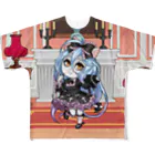 Gothestのゴスロリ(プレミアム) / Gothloli (Premium) フルグラフィックTシャツ