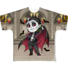 Gothestの吸血鬼(プレミアム) / Vampire (Premium) フルグラフィックTシャツ