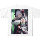 💕第52歩兵連隊💕の可愛い美少女 フルグラフィックTシャツ