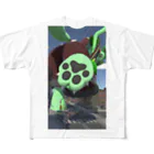 No.899のMacro puppy  All-Over Print T-Shirt