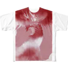 F・Y のMoonDevil（赤） フルグラフィックTシャツ