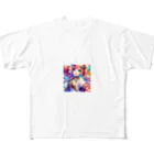 raio-nのエネルギッシュ・アニメーション フルグラフィックTシャツ