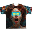 "WoW"の"WoW" All-Over Print T-Shirt