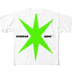 Masato.Satoの1番推し♡推し色緑 フルグラフィックTシャツ