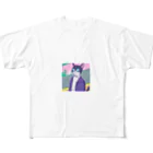 ブギーズのヌコ博士 All-Over Print T-Shirt