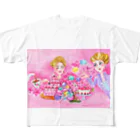 ザ・ハレーションズのアフタヌーンティー All-Over Print T-Shirt