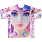 💖宇宙整体♪🌈♪こころからだチャンネル♪💖のuniversal mermaid REINA All-Over Print T-Shirt