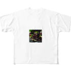 Girigiri-kのダークチョコレートとミントのフードゥブラウニー All-Over Print T-Shirt