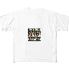 omamesan-1999のドッド絵　トイプードル All-Over Print T-Shirt