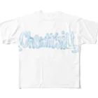 NET SHOP MEKのケムトレイル All-Over Print T-Shirt