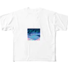 ZodyAのsnow angel フルグラフィックTシャツ