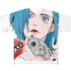 雨の子Rainの明日はピーカン🌞Factoryの雨の子Rain All-Over Print T-Shirt