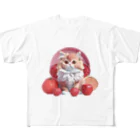 uncle-Toshiの果物と子猫 All-Over Print T-Shirt