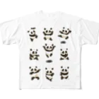 segasworksの功夫のパンダちゃん All-Over Print T-Shirt