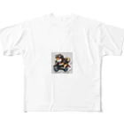 シバライダーロードの柴ライダーロードshiba34 All-Over Print T-Shirt