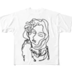 まうまうの居眠り All-Over Print T-Shirt