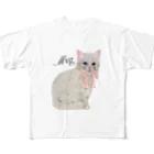 mignonne ミニョンヌのミニョンヌさんちのにゃんこ All-Over Print T-Shirt