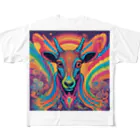 ANIMAL’s CAFEのCRAZY ANIMAL’s All-Over Print T-Shirt