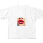 janbo-4の唇 フルグラフィックTシャツ