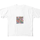 blue-tooth1976の世界国旗 All-Over Print T-Shirt