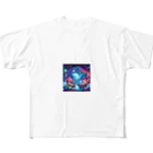 PiXΣLのExciting creatures / type.1 All-Over Print T-Shirt